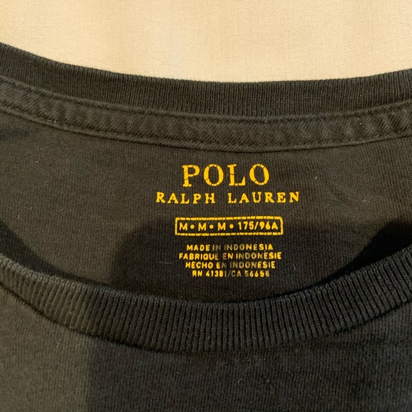 Men’s Black Polo T-Shirt - Picture 3 of 3